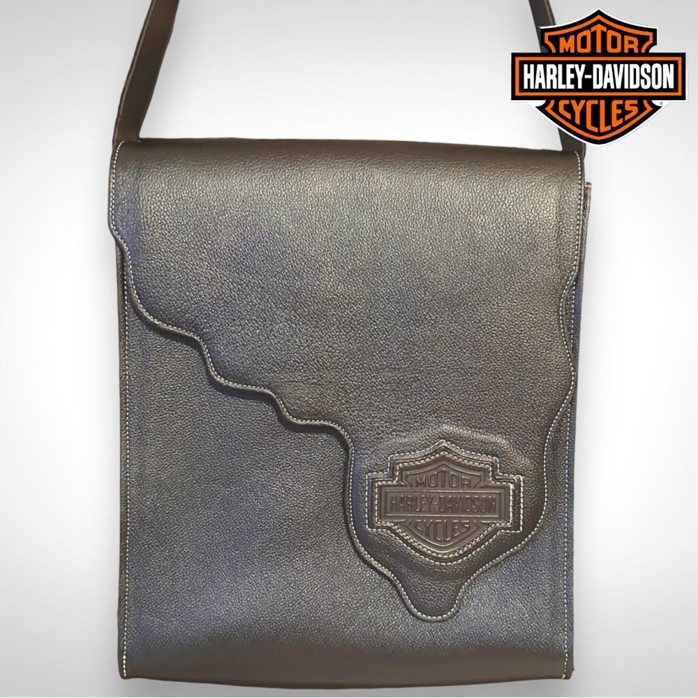 Harley-Davidson Brown Laptop Bag